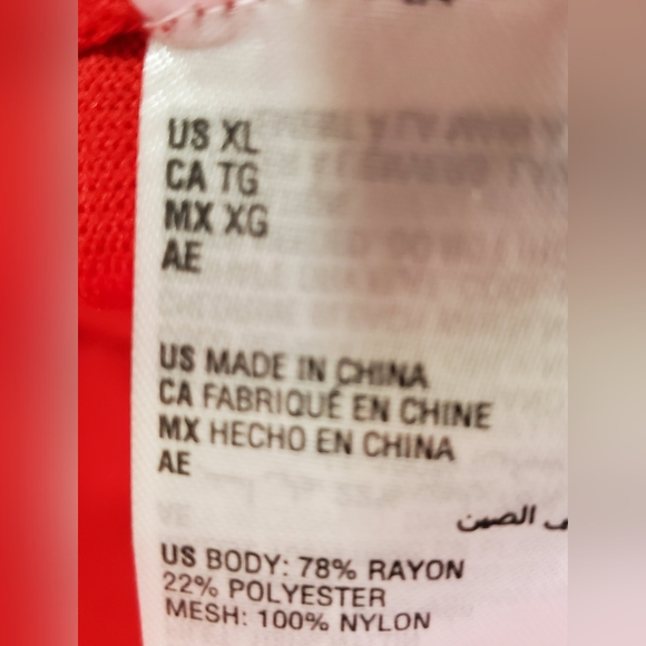 JM Collection Red Sequin Women's Sweater Size XL - Picture 8 of 9